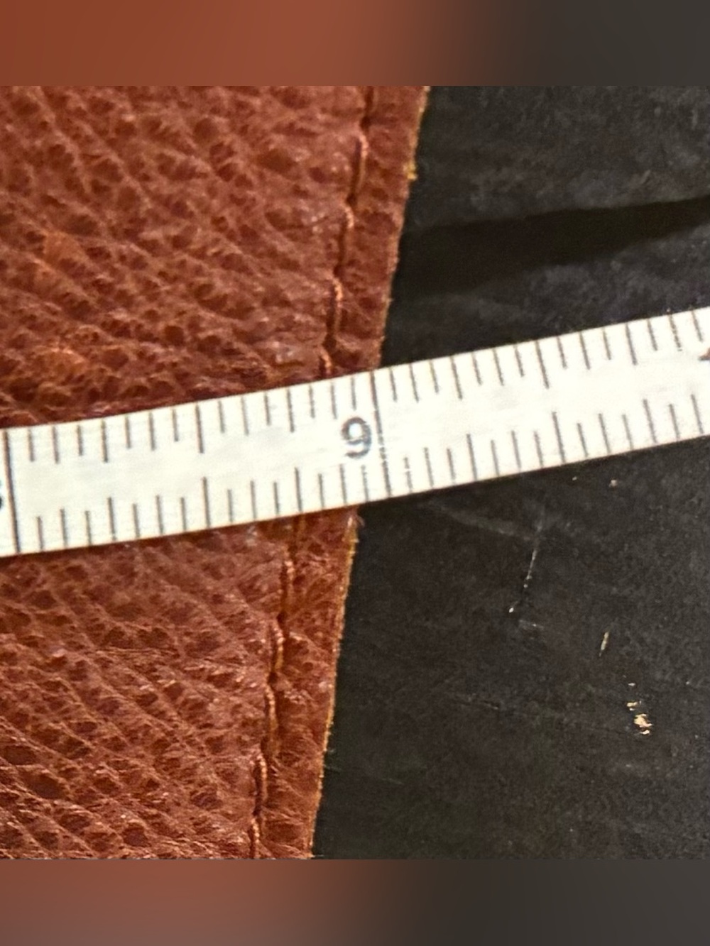 Portland Leather Goods Triangle Shoulder Bag Nutmeg Pebble Leather classic - Picture 15 of 16